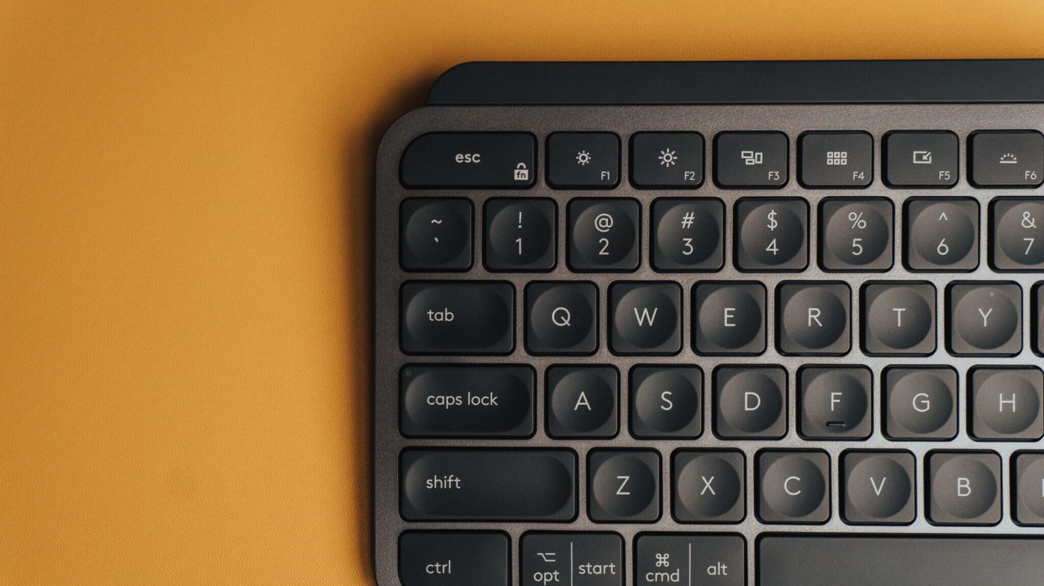 Logitech MX Keys keyboard.